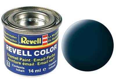 Gri granit mat RAL 7026, vopsea email 14 ml