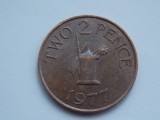 2 PENCE 1977 Guernsey, Europa