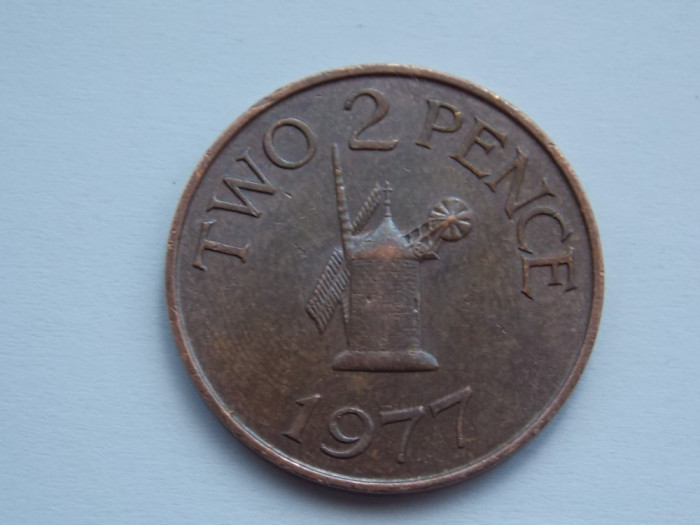 2 PENCE 1977 Guernsey