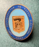 Insigna curs postuniversitar de razboi electronic Romania