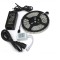 Banda cu leduri de interior Wireless Light Strip LED RGB TarTek T20, 20m, control inteligent WIFI si telecomanda