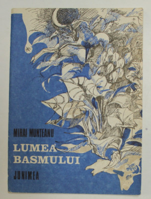 LUMEA BASMULUI , versuri de MIHAI MUNTEANU , ilustratii de MIHAI MANCAS , 1989 foto