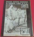 Revista SPORT nr.5/mai 1984 (DINAMO campioana si castigatoarea Cupei la fotbal)