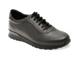 Pantofi sport OTTER negri, 54521, din piele naturala