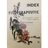 Index fitoterapeutic - 1986 - Emanoil Grigorescu ($W82)
