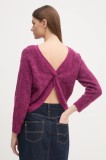 Pepe Jeans pulover NOVA femei, culoarea roz, light, PL702239