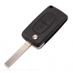 Carcasa cheie Topautochei&reg; pentru Peugeot 207 307 308 407 807/fara suport de baterie
