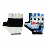 Manusi ciclism Biker-Pro - L - Albastru/Alb Garage AutoRide