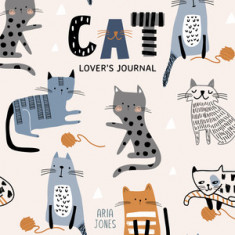 Cat Lover's Blank Journal: A Cute Journal of Cat Whiskers and Diary Notebook Pages