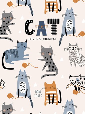 Cat Lover&amp;#039;s Blank Journal: A Cute Journal of Cat Whiskers and Diary Notebook Pages foto