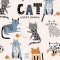 Cat Lover&#039;s Blank Journal: A Cute Journal of Cat Whiskers and Diary Notebook Pages