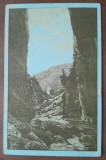 Carte postala, necirculata, Defileu Bistrita, Valcea 1932