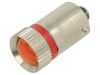 Lampă control LED Roșie 24V DC CML Innovative Technologies Plastic - 18271350