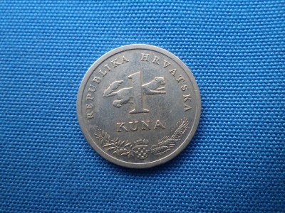 1 KUNA 1995 CROATIA foto