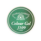 Gel color unghii, vopsea de arta, seria Distinguished Green, Global Fashion, 5gr, J109