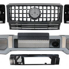 Ansamblu Bara Fata si Grila Centrala MERCEDES G-Class W463 (1989-2012) G65 GT-R Panamericana Design Performance AutoTuning