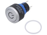 Comutator ONPOW SPDT 2 poziții 0,5A 220VAC IP65 LAS1-AWY-11T/W/24V/P
