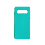 Husa silicon soft-touch compatibila cu Samsung Galaxy S10E, Turquoise Mint