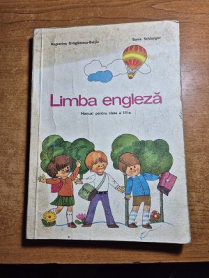 manual de limba engleza - pentru clasa a 3-a - din anul 1978 foto