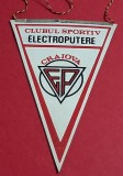 Fanion meci fotbal (anii`80) "ELECTROPUTERE" CRAIOVA