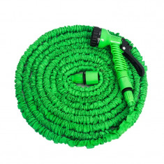 Furtun Extensibil MRG M-479, 60 m, Pistol cu 7 pozitii inclus, Verde C480 foto