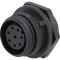 Conector circular mamă IP68, 8 pini