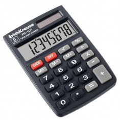 Calculator birou PC-101, 8 digits, alimentare solara foto