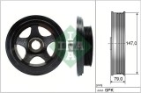 Fulie curea arbore cotit Mercedes C-Class, C-Class T-Model, Sprinter 2 T, , Sprinter 3 5 T, Sprinter 3 T Motor 109 CDI, 79 mm, OE 6110300103