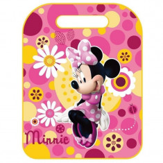 Protectie scaun auto Minnie Mouse, fixare usoara, 57 x 45 cm foto