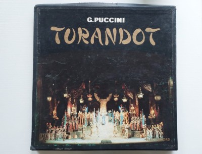OPERA TURANDOT DE PUCCINI - BOX SET de 3 discuri vinil + libret, stare excelenta foto