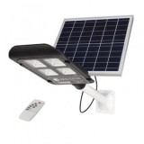 Lampa solara pentru iluminat stradal Horoz Laguna-100, kit complet, 100W, 1300lm, lumina rece 6400K