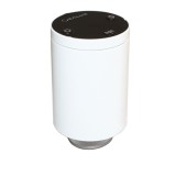 Cap termostat smart pentru calorifer Salus TRV10RFM, programabil, functie fereastra deschisa, alb