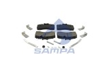 SAMPA 096.941 set placute frana,frana disc
