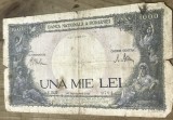 BNKRO001 Romania bancnota 1000 lei 1941