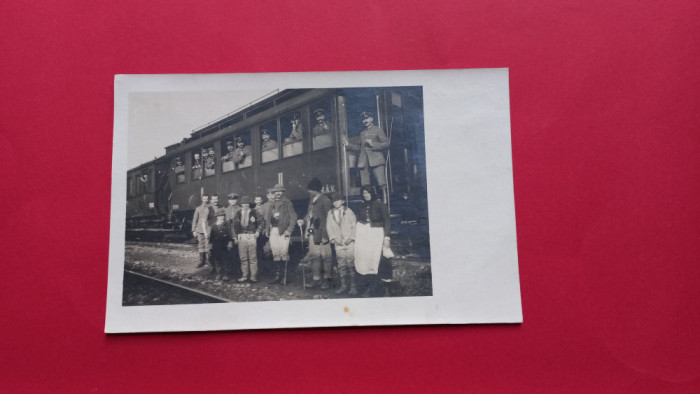 Buzeu Buzau Gara Nehoiu 1917 Tren Train CFR