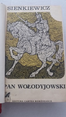 myh 722 - PAN WOLODYJOWSKI - SIENKIEWICZ - ED 1974 foto