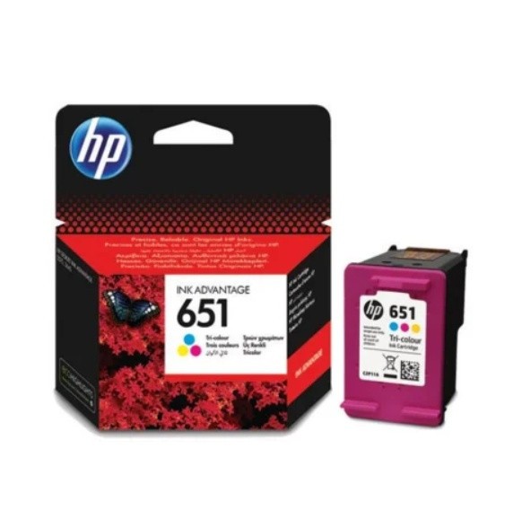 Cartus original HP 651 C2P11AE Color 300 de pagini