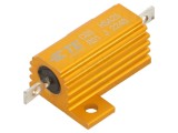 Rezistor bobinat TE Connectivity 10m&Omega; 25W 550V cu radiator și &icirc;nșurubare 7-1625971-5