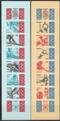 Monaco 1993 - A 110-a sesiune a C.I.O., Monaco, 2 Carnete, MNH foto