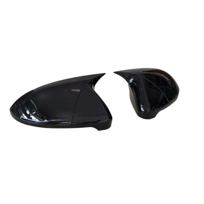 Capace oglinzi Batman style VW Jetta MK6 2010-2018 negru lucios