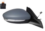 Oglinda usa exterioara OPEL CORSA/-e F, 06.2019-12.2023; PEUGEOT 208, 06.2019-, partea dreapta, View Max, reglare cu cablu; grunduit; sticla convexa;