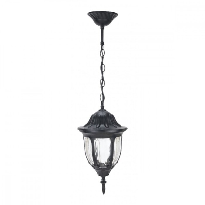 Felinar Negru cu lanț 220V 60W Ip43