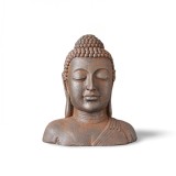 Bust Budha-statueta din rasini speciale YAC028, Piatra, Religie