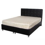 Saltea superortopedica SOFIA Saltex, 100x200x20 cm, plasa de arcuri tip bonnel, fata vara-iarna, fermitate medie