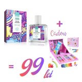 Cumpara ieftin Set valiza creativa pentru copii , 208 piese de pictura, desen si colorat, 3+, culori variate, creioane, markere, acuarele, pasteluri si accesorii art