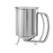 Dozator pentru sos si aluat, inox, 900ml - Zokura