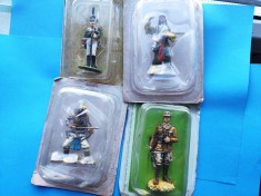 Lot 4 Soldatei de plumb-Rari