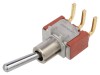 Comutator basculant C&amp;K 7101SD9ABE SPDT ON-ON, Montare THT, Maneta Rotunda, 7000