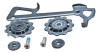2010 X9 Rear Derailleur Cage Kit Long - Silver Ultimate FactoryBikes, Sram