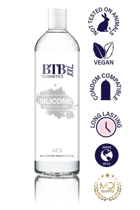 BTB - Gel Lubrifiant pe Bază de Silicon, 250 ml